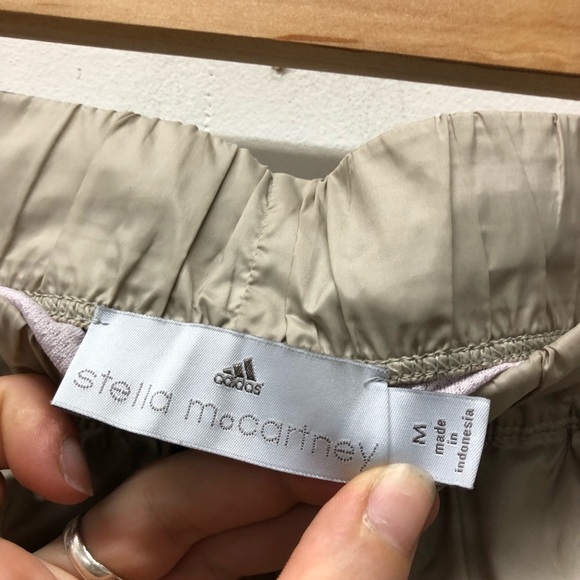 Stella McCartney x Adidas Beige Athletic Shorts Size M - Picture 3 of 9